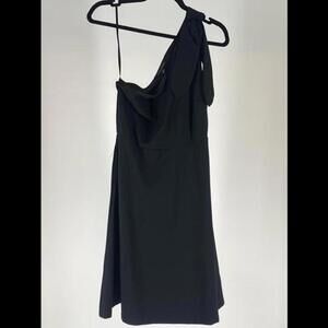 Elegant One-Shoulder Little Black Dress